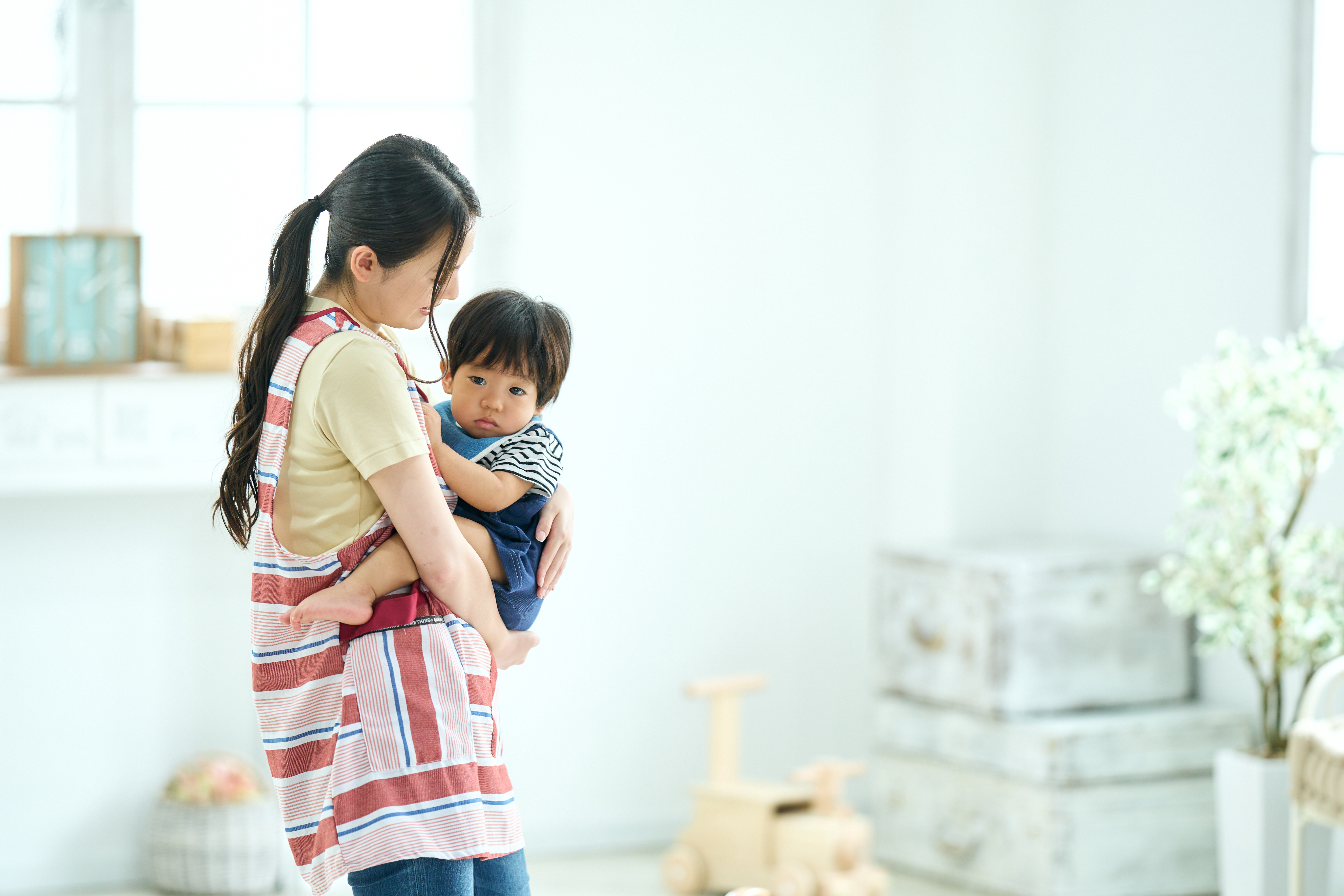 子どもとベビーシッター