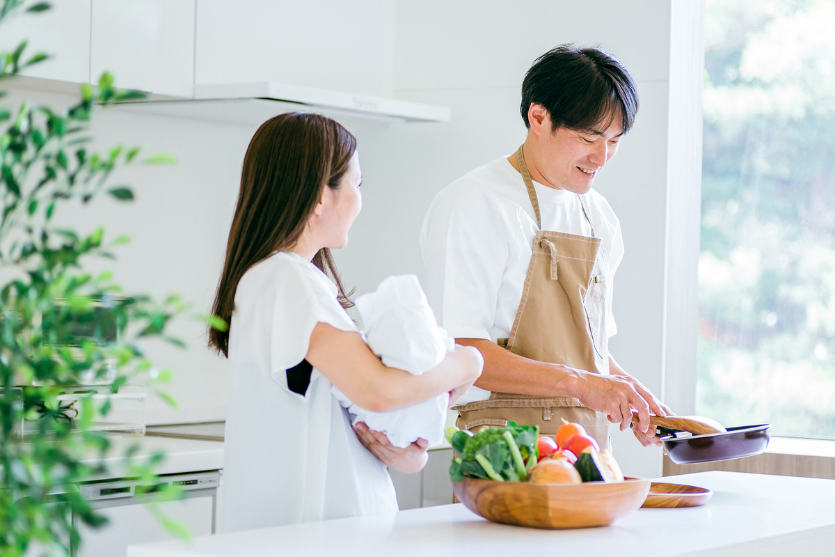夫婦と赤ちゃん