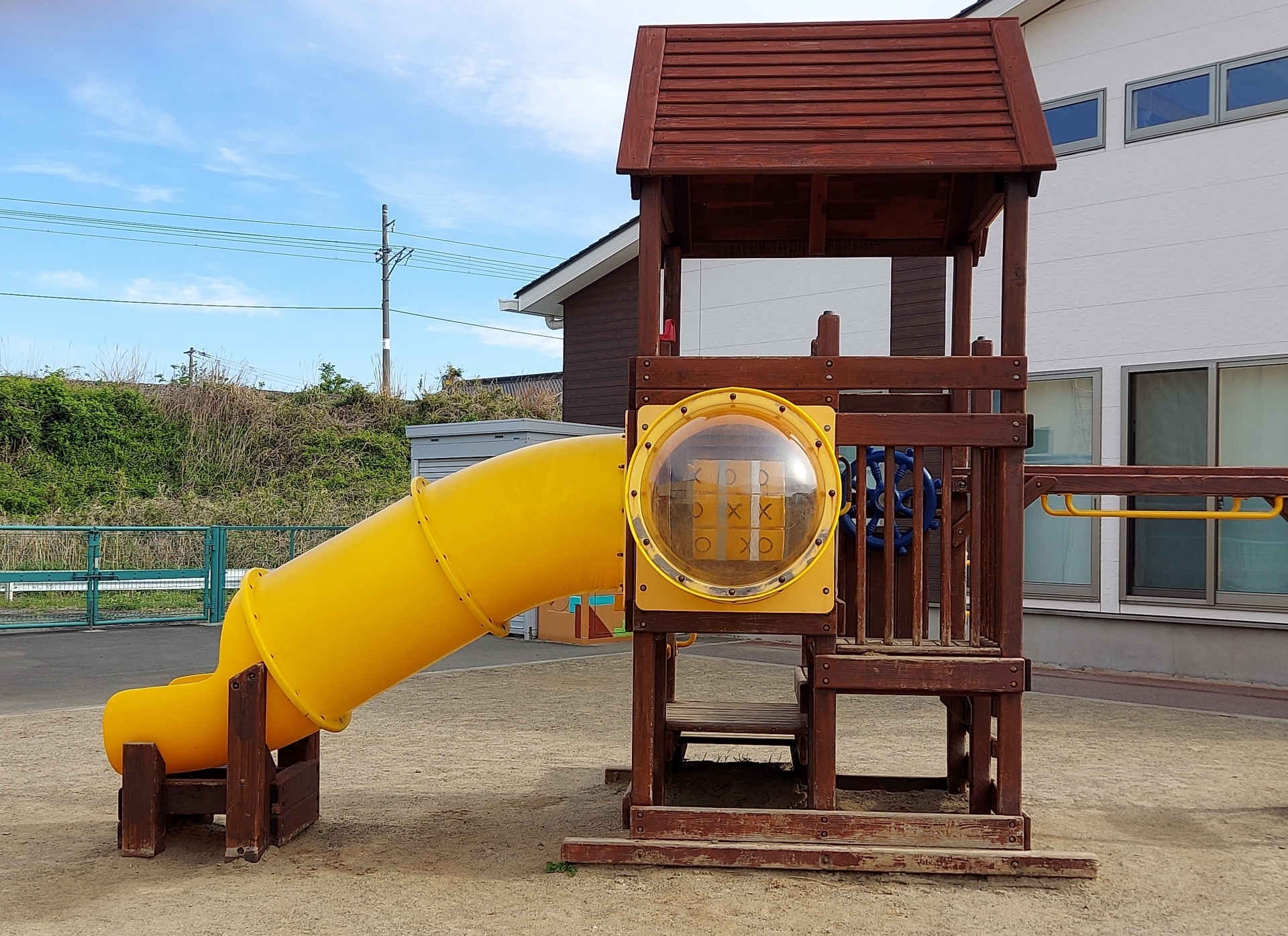 画像:幼稚園の園庭