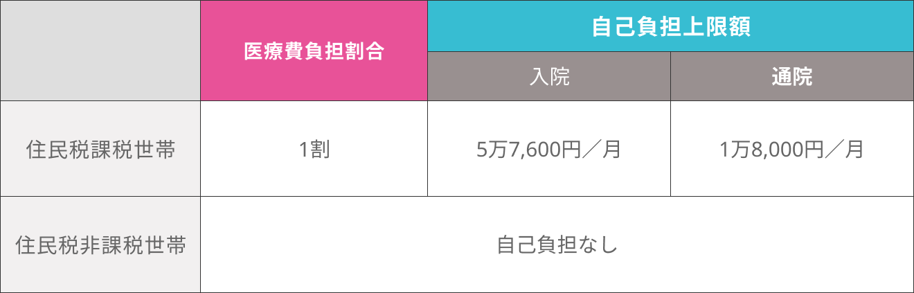東京都ひとり親医療費助成